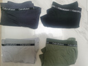 CabraKalani男士内裤男莫代尔运动四角平角抗菌大码男生无痕冰丝男式裤头裤衩 A5品牌专柜绿灰灰黑莫代尔 4条 3XL (建议150-170斤） 实拍图