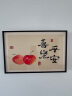 柳莺花燕免打孔电表箱装饰画现代简约客厅餐厅挂画电闸箱配电箱遮挡壁画 喜乐平安 60X40遮挡50X30表箱 上掀款 实拍图