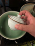 苏氏陶瓷（SUSHI CERAMICS）汝窑开片聚财三才盖碗带两功夫茶杯礼盒小套装平价团购款 实拍图