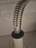 西净美洗手盆下水管防臭排水管子洗脸盆台下水器配件不锈钢漏水塞池面盆 304不锈钢防爆下水管80CM 实拍图