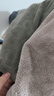三利7a抗菌加厚毛巾2条A类吸水男士女洗脸洗澡洗脸专用不易掉毛棕/灰 实拍图