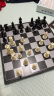 友邦（UB）国际象棋 磁性折叠圆角款黑白入门教学培训 4852C(大号) 实拍图