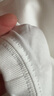 1号会员店（One's Member）50支新疆长绒棉男士短袖T恤 液氨抗皱垂顺吸湿排汗 白色 XL 实拍图