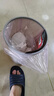 利得平口垃圾袋紫色45*50cm150只单面0.8丝实惠5卷装家用卫生间塑料袋 实拍图