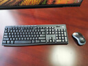 罗技（Logitech）MK275 键鼠套装 无线键鼠套装 办公键鼠套装 全尺寸 商务键鼠套装 带无线2.4G接收器 黑蓝色 实拍图