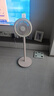 美的（Midea）【清新简约】家用定时空气循环扇摇头立式电风扇轻音节能落地扇宿舍桌面小型风扇空调伴侣FGA24TYR 实拍图