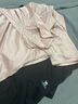 骆驼（CAMEL）弹力健身服女瑜伽运动训练两件套装 Y8S1QL8628-1 山茶粉/黑 XXL 实拍图