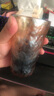 炊大皇冰川纹家用玻璃杯 潮流ins风网红果汁杯酒杯两只装 琥珀色 380ml 实拍图