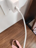 华为原装6A数据线 USB Type-A转USB Type-C/1m线长/支持66W（11V6A）充电 白色CC790 实拍图