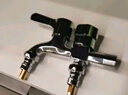 洁冠洗衣机水龙头一分二一进二出多功能单冷加长三通4分双头两用水嘴 加长款【一进二出】电镀 实拍图