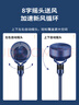 康佳（KONKA）空气循环扇电风扇家用风扇智能语音小风扇八字摇头换气扇台式电扇遥控交流定频落地扇KXHS-1801W-P 实拍图