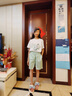 真维斯女童夏装套装2025年儿童夏季短袖t恤短裤两件套网红女孩运动衣服 实拍图