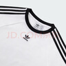 阿迪达斯三叶草系列 女子 3S CALI TEE SS 短袖 JC8704 L码 实拍图