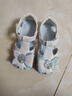 巴拉巴拉宝宝稳步鞋女童公主鞋包头凉鞋防滑护脚夏季婴儿鞋魔术贴 白蓝色调00318 27 实拍图