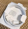 Apple/苹果 USB-C转闪电接口充电线 -1米 苹果充电线手机充电线原装充电线适用于闪电接口iPhone/iPad 实拍图