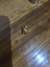 蒂蔻（Tico）足金福兔黄金转运珠手链小孩款3D硬金兔生肖红绳本命年儿童金饰 实拍图