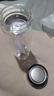 【⭐京东物流配送】高硼硅双层玻璃杯大容量泡茶杯水杯子茶水分离 【双层加厚】茶杯 350ml 1只 实拍图