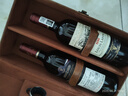 路易拉菲（LOUIS LAFON）法国原酒进口红酒S90赤霞珠梅洛干红葡萄酒 750ml*2瓶双支礼盒 实拍图