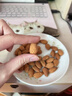 亖小白2025货正宗当季大特产生甜杏仁原味坚果干南即食小零食无添加剂熟 买125g送125g【共250g/半斤】 实拍图