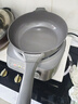 美的（Midea）钛陶电炒锅 电蒸锅 分体式电煮锅不沾多功能一体炒菜专用锅电火锅 4.3L煎饼锅HCG2818S配蒸笼 新款 实拍图