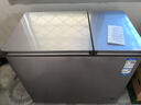 海尔【双温双箱·自动减霜】冰柜家用减霜一边冷藏一边冷冻家用商用两用双温柜节能省电 【自动减霜】大冷冻小冷藏leader 213L 实拍图