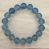 VAUBEL天然海蓝宝手链冰种老矿蓝色水晶正品治愈手串生日礼物送女友男友 【收藏级】10mm冰种海蓝宝 实拍图