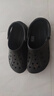 crocs卡骆驰洞洞鞋贝雅男鞋女鞋轻便耐磨一脚蹬拖鞋休闲鞋|10126 白-100 37 /38(230mm) 实拍图