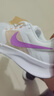耐克（NIKE）官方舰店女鞋 新款运动鞋子轻便防滑耐磨休闲鞋低帮缓震跑步鞋 DR2698-103/紫勾/女神款 35.5 实拍图