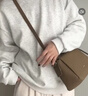 拉菲斯汀面团包2025新款包包斜挎头层牛皮女包时尚腋下托特包 622125 大象灰【头层牛皮】 实拍图