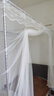蚊帐家用新款三开门公主风1.8x2米双人床支架单人公主风落地老式 A8-白-送加粗支架送帐钩顶杯 适用1.2x2米床 实拍图