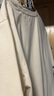 杰克·琼斯（JACK&JONES）25年男装T恤男夏季T恤舒适男士短袖凉感多色上衣纯色水洗不易走形 沙灰色C13 XL 185 实拍图