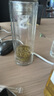 苏泊尔（SUPOR）双层玻璃杯茶水分离办公泡茶杯车载水杯礼盒 316L茶滤 400ml 实拍图