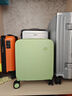 米熙mixi拉杆箱子行李箱小型登机箱14英寸飞机旅行箱包密码箱女绿色36 实拍图