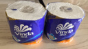 维达（Vinda）有芯卷纸 蓝色经典4层140克*27卷 厚韧耐用 卫生纸卷筒纸纸巾整箱 实拍图