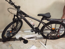 凤凰铝合金山地自行车成年人男士女士油刹可锁双减震山地车自行车学生 肖光灰/全轴承/十刀轮 26英寸（适合身高160-180） 24速凤凰定位变速【碳钢车架】 实拍图