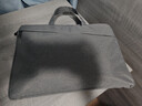 必优美（必优美）笔记本手提电脑包男14英寸苹果联想华为笔记本电脑手提包女士公文内胆包 灰色 实拍图
