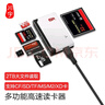 川宇多功能合一高速读卡器支持SD/TF/CF/XD/MS/M2单反相机手机卡行车记录仪存储内存卡 实拍图