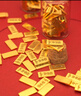 领丰金黄金豆豆AU9999足金实心真金豆子收藏节日礼物送女友节日小金豆 小金条1g带国检证签 实拍图