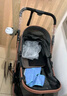 ANGI BABY婴儿推车可坐可躺婴儿车轻便折叠新生儿减震高景观双向儿童手推车 轻奢香槟金【一键收车+四轮EVA】 实拍图