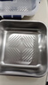 【网红品】不锈钢保鲜盒加厚带盖子全密封冰箱收纳盒户外便当饭盒 天蓝色单件装2500ml 实拍图
