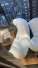 多米贝贝（Tomibaby）孕妇枕头护腰侧睡枕托腹睡觉侧卧枕睡垫抱枕u型腰枕神器豆豆灰 实拍图