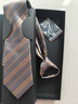 FitonTon【结婚年会宴会】领带男一拉得男士西装领带8cm高端礼盒套装 实拍图