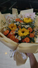 浪漫季节开学季鲜花同城配送向日葵混搭香槟玫瑰花束表白生日礼物送老公 3朵向日葵+3朵香槟-泡泡 今日送达-可预约送花时间 实拍图