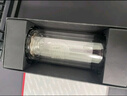 希诺抗菌玻璃杯双层商务办公车载水杯男高档泡茶杯子XN-9303 360mL 实拍图