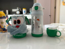 babycare小怪兽抱抱三饮儿童保温杯水杯水壶吸管学饮杯316不锈钢上学 实拍图