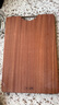 十八子作 乌檀木整木切菜板家用加厚大号砧板ZBL005（40x27x2.5cm） 实拍图