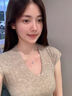 中国黄金（CHINA GOLD）蓝桉与鸟银项链女生轻奢月光石吊坠高级618送女朋友生日礼物实用 【刻字+贺卡】蓝桉与鸟项链【品牌礼盒】 实拍图
