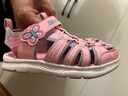 Skechers斯凯奇夏季童鞋女童凉鞋包头护脚透气魔术贴沙滩鞋公主鞋302721L 实拍图