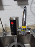 苏泊尔电热水龙头接驳式变频恒温速热即热式加热厨房宝快速过水热电热水器冷热两用 不锈钢+漏保插头 实拍图