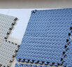 万创泡沫地垫拼接家用打地铺儿童爬行垫加厚婴儿防摔垫隔音减震爬爬垫 藏青+灰【送边条 母婴级】 30*30*2cm加厚【16片/3C认证】 实拍图